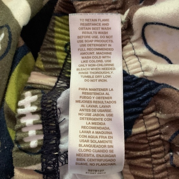 Football Toddler Boys Pajama Pants - Picture 4 of 4